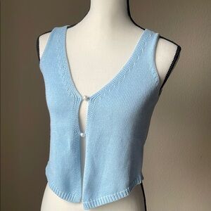 27 Miles 100% Cotton Baby Blue Aspyn Vest 
NEW w / Tags